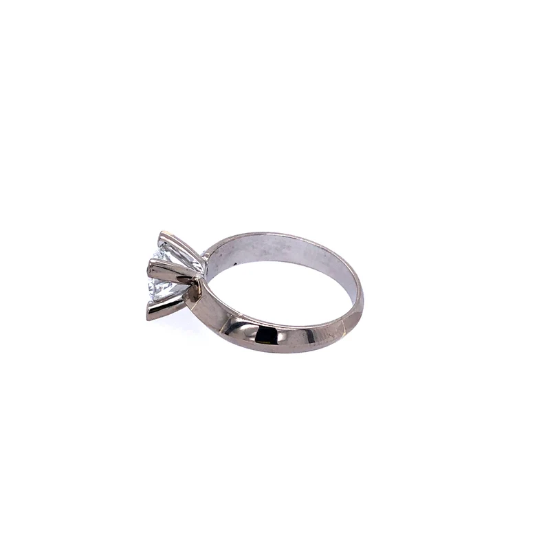 Solitär Ring Weißgold 750 - 18 ct. mit Brillant 1,22 ct.