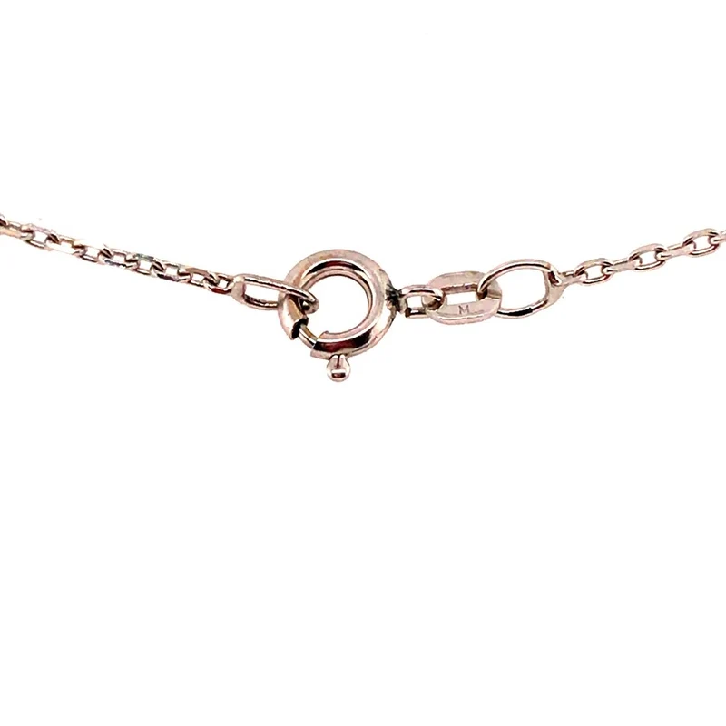 Kette mit Perlen-Anhänger Weißgold 585 - 14 ct.