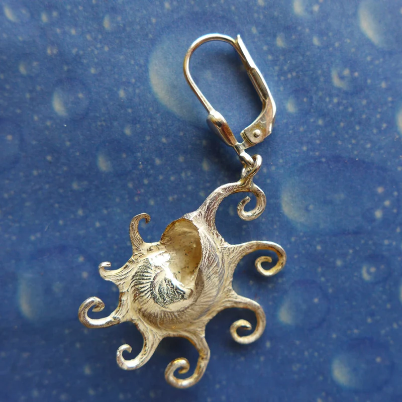 Schmuck Schnecke Ohrring Turban xm