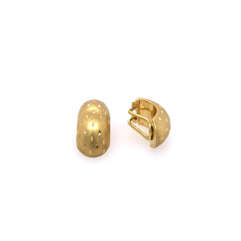 Ohrclip Gelbgold 333