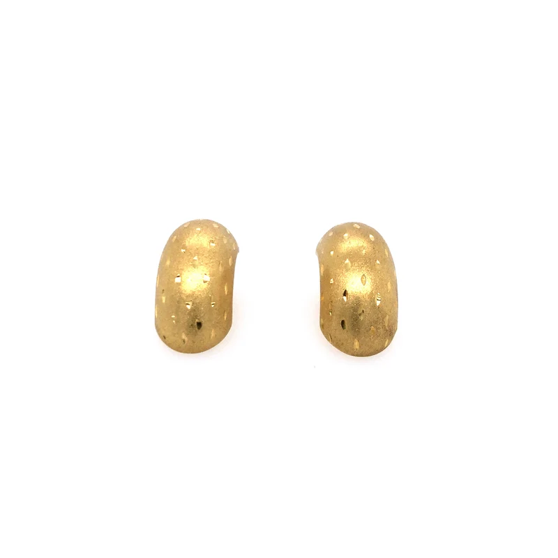 Ohrclip Gelbgold 333
