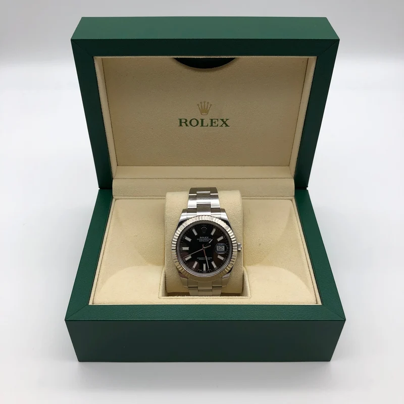 Rolex Datejust II 41 mm, Stahl Weissgold Lünette
