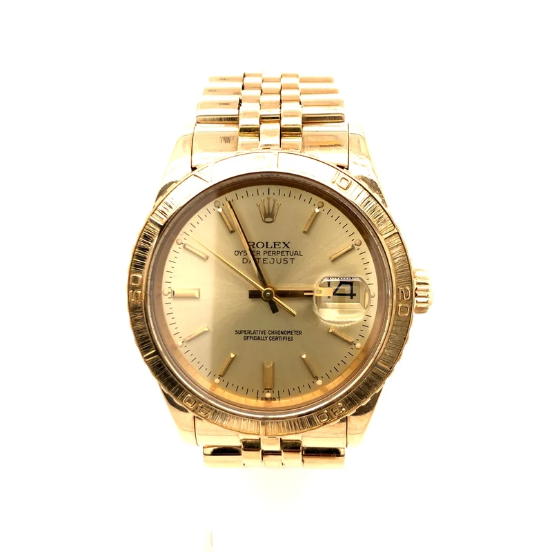 Rolex Datejust Thunderbird Turnograph 18 Karat Gelbgold