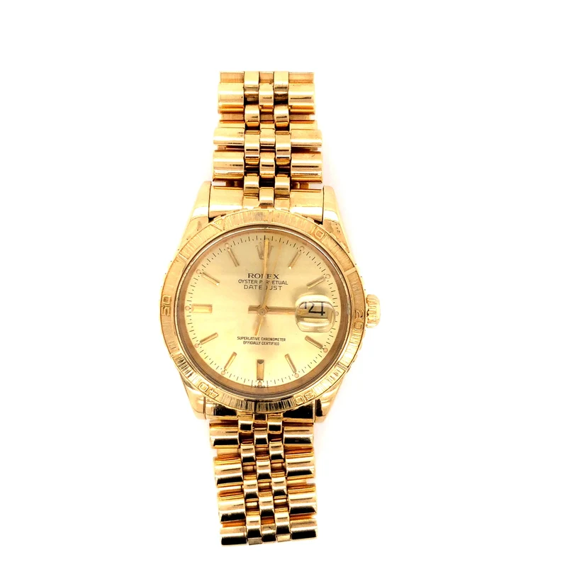 Rolex Datejust Thunderbird Turnograph 18 Karat Gelbgold