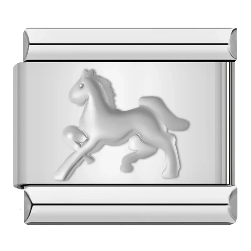 Pferd Silber & Gold