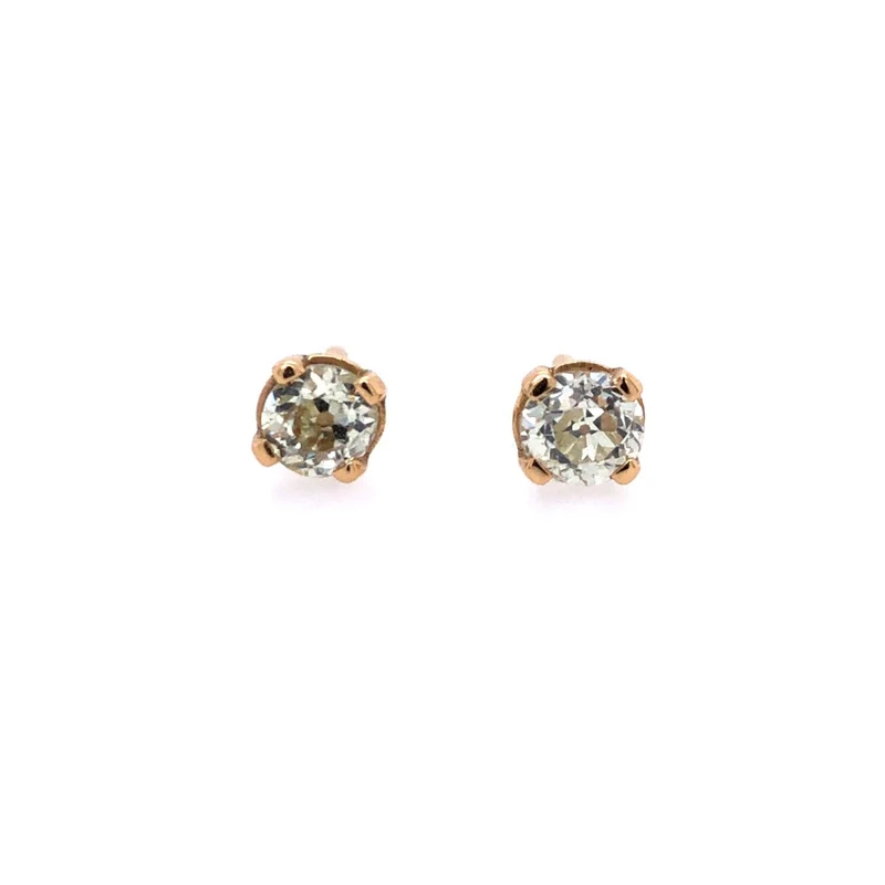 Diamant Ohrstecker 0,75 ct. Roségold 750