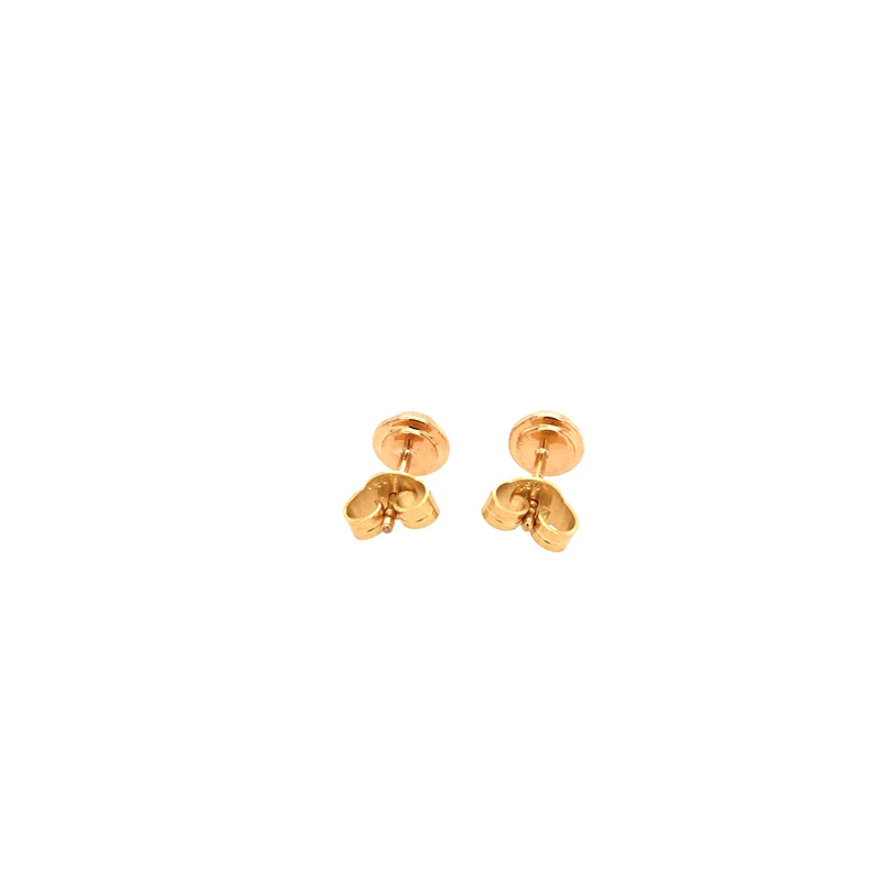 Brillant Ohrstecker 0,4ct. Roségold 750