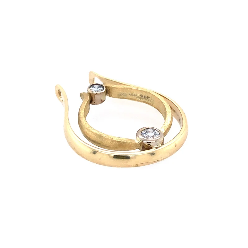 Anhänger Gelbgold 585 mit Brillanten