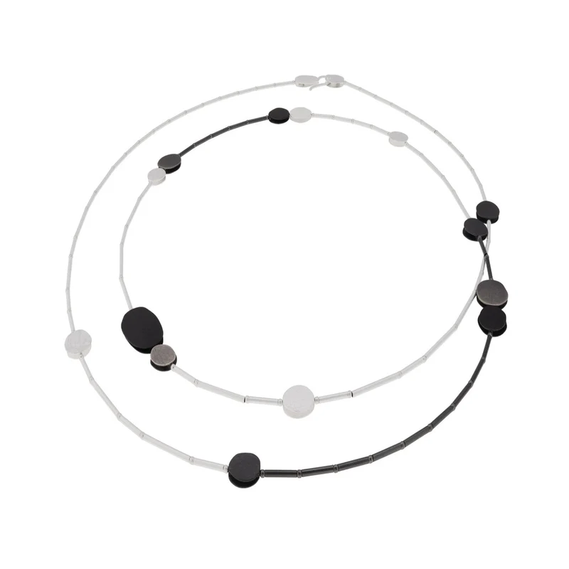 Edelstahl 925er Silber Kette DECO ECHO N 047760