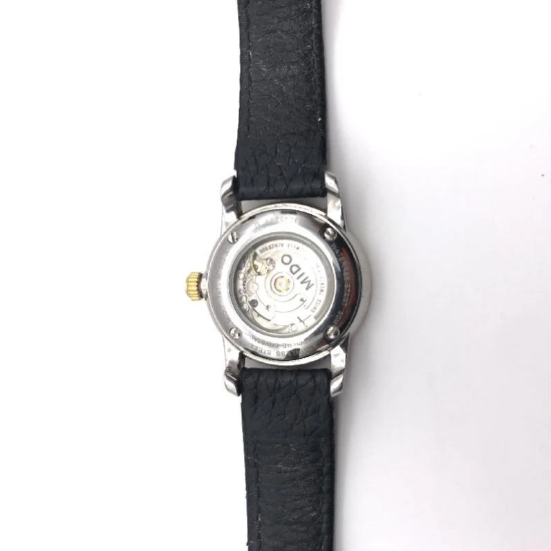 Second Hand Uhr Mido Baroncelli Damenarmbanduhr Stahl