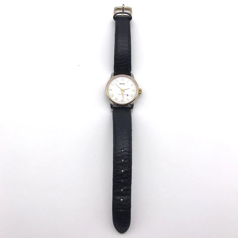 Second Hand Uhr Mido Baroncelli Damenarmbanduhr Stahl