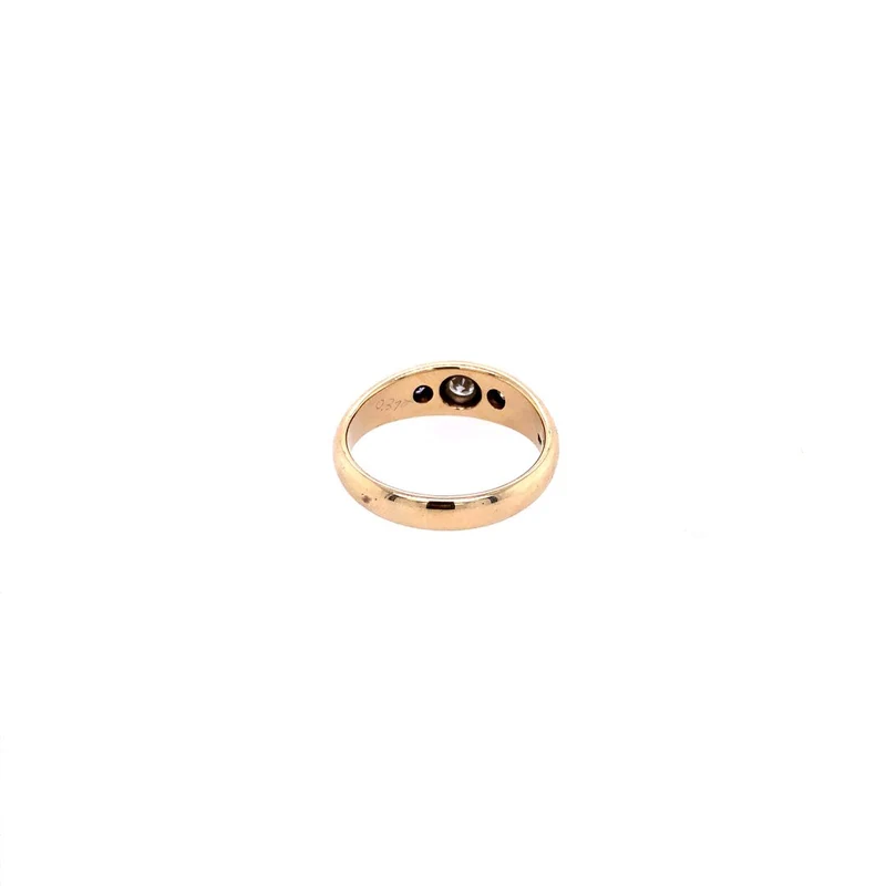 Ring Gelbgold 585 mit 3 Brillanten