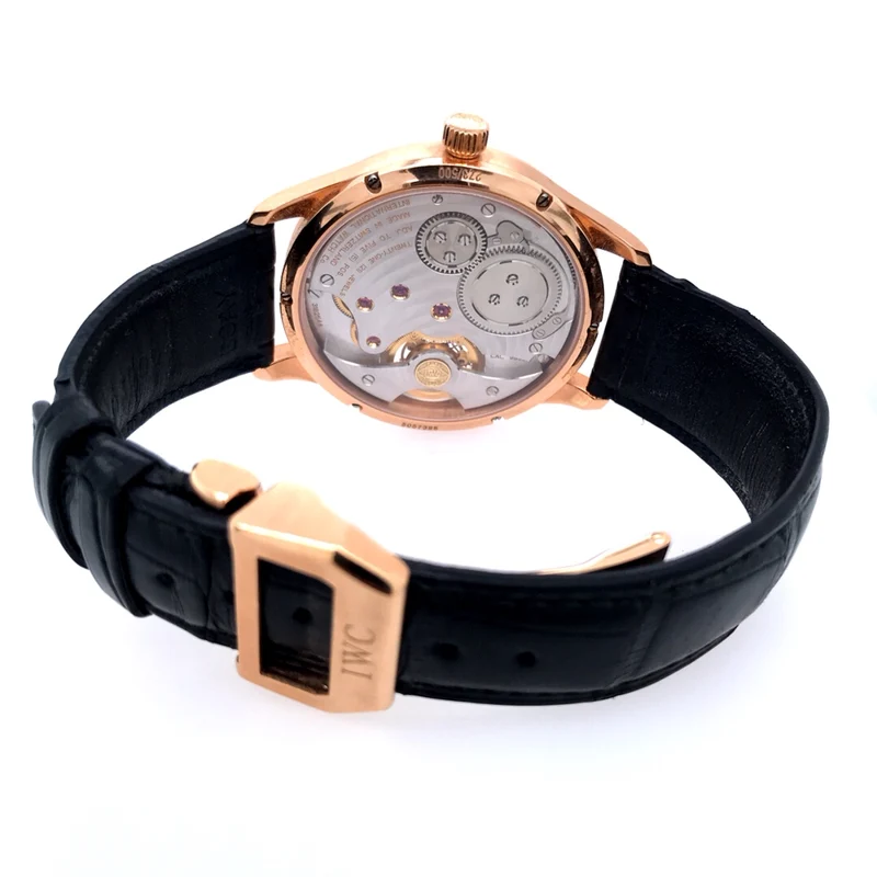 Gebrauchte Luxusuhr IWC Portugieser Tourbillon Roségold