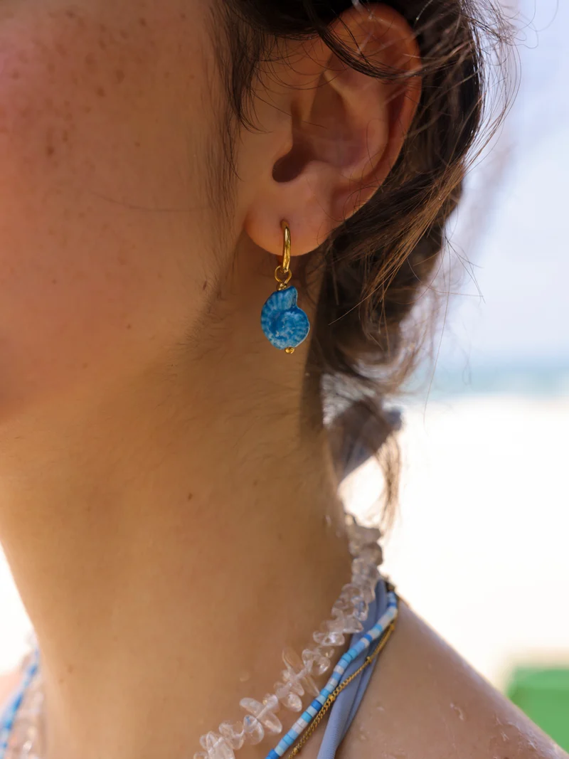 Seashell Melody Ohrring-Charm
