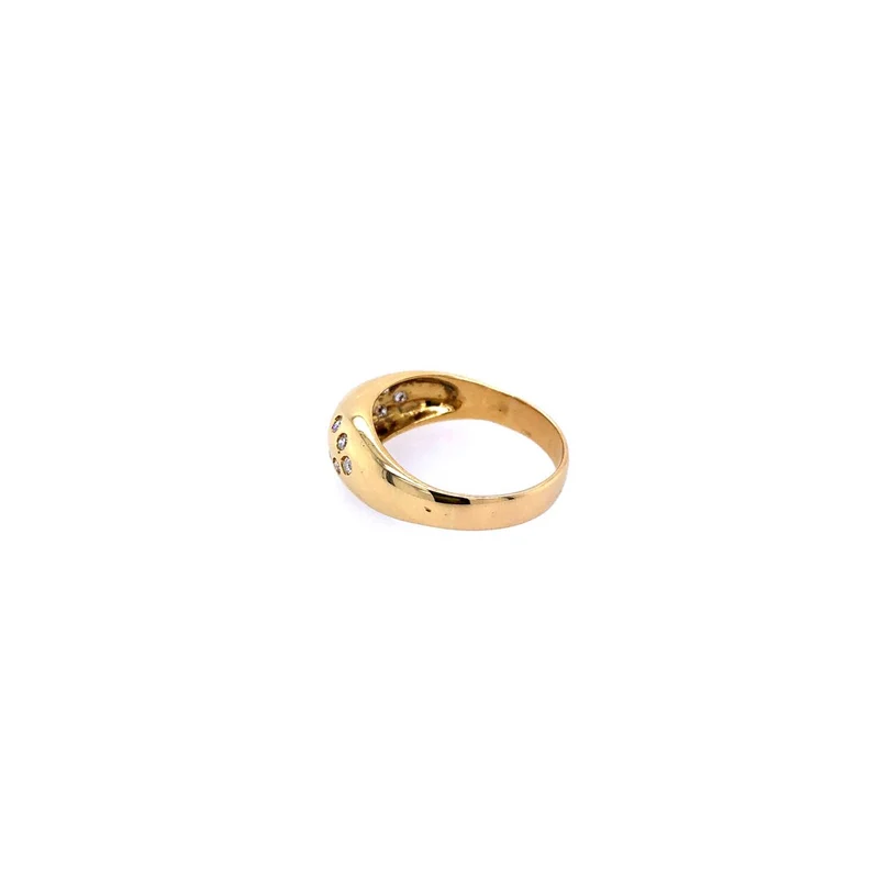 Ring Gelbgold 750 mit Brillanten