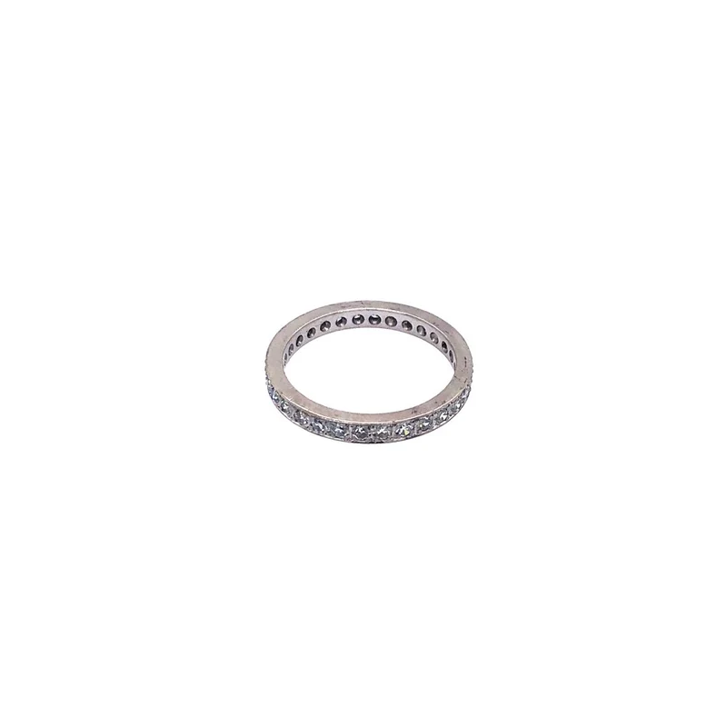 Eternity-Ring Weissgold 585 mit Diamanten