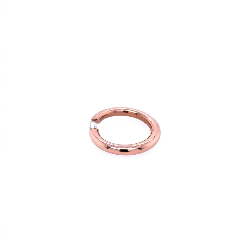 Ring Roségold 585 mit Brillant