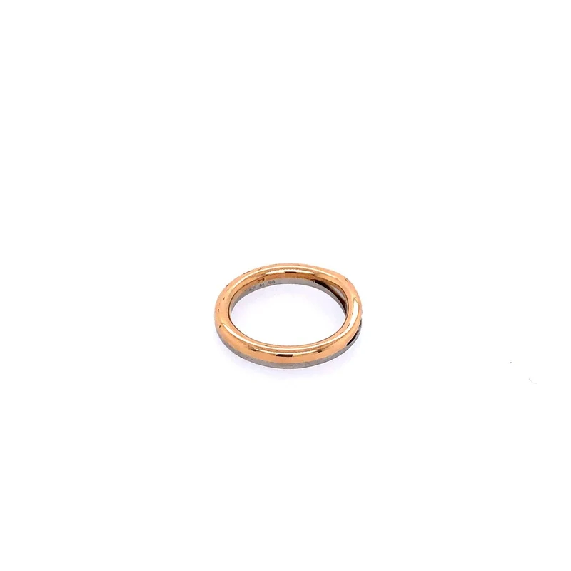 Ring Bicolor Gold 750 mit Diamant