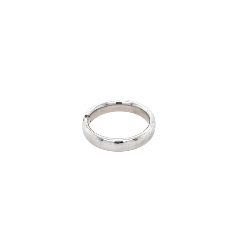 Platin Ring mit Brillant