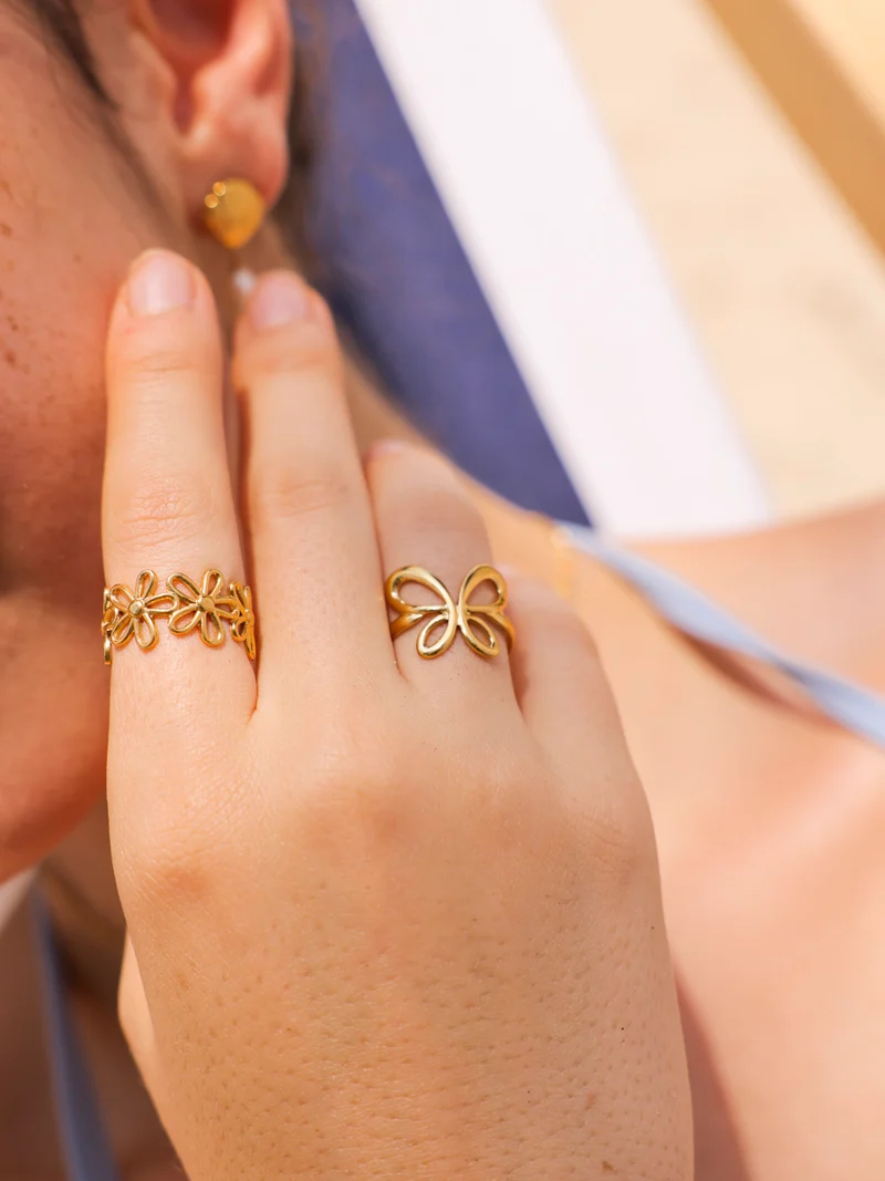 Delicate Blossom Ring