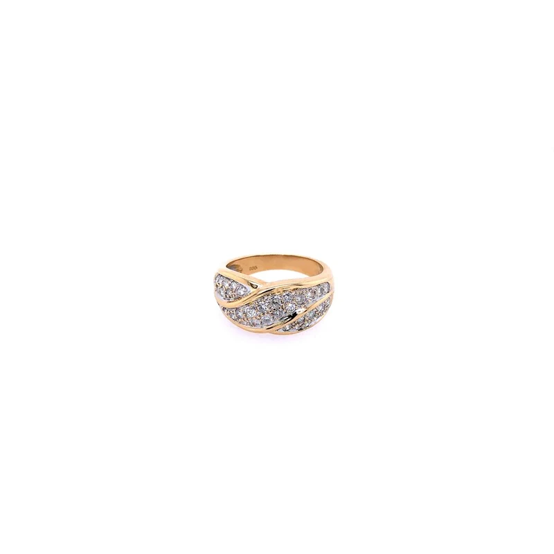 Ring Gelbgold 585 mit Brillanten