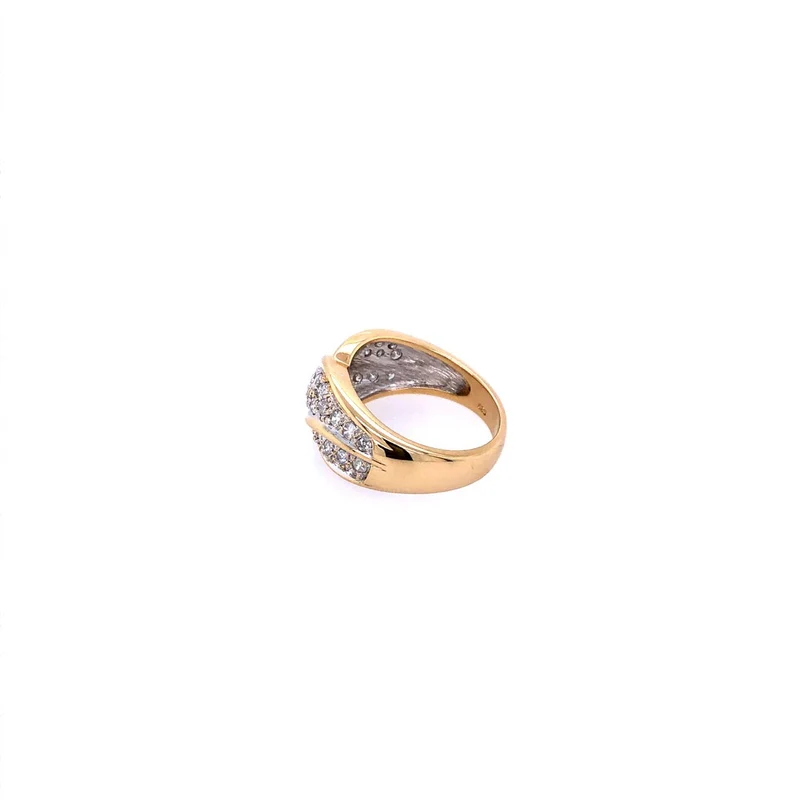 Ring Gelbgold 585 mit Brillanten