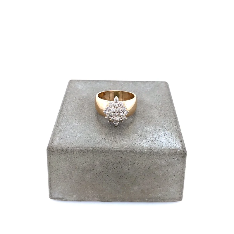Ring Gelbgold 585 mit Brillanten
