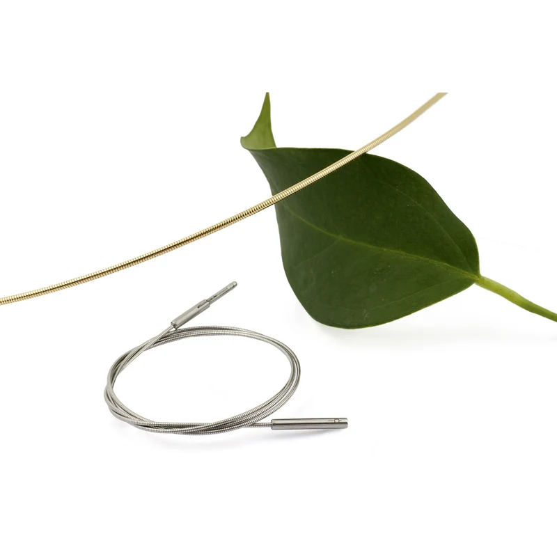 Halsreif Edelstahl DT Omega "Elastic" 925er Silber verg. I-G945