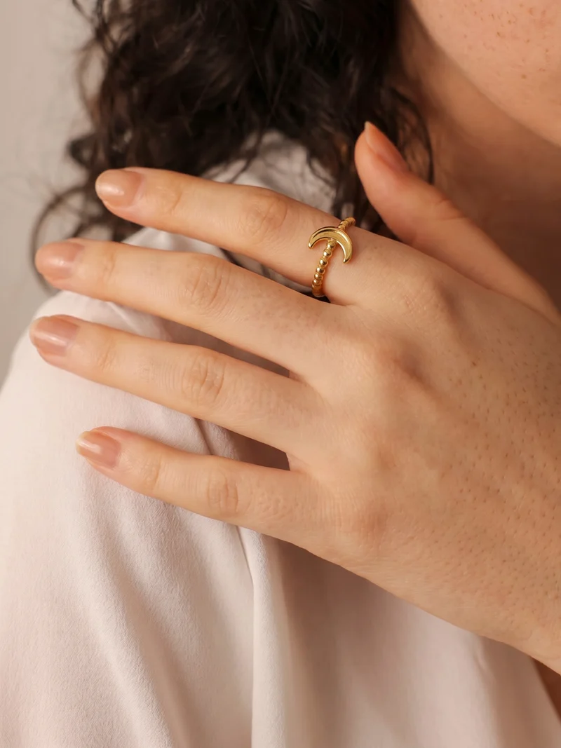 Moon Kiss Ring