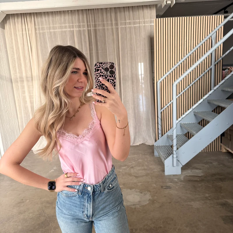 Shiny Top - Rosa