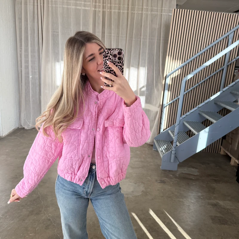 Steppjacke Spring - Soft Pink