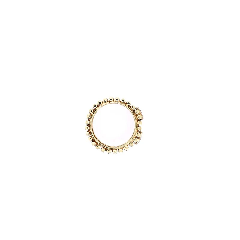 Ring Gelbgold 585 mit 2 Brillanten