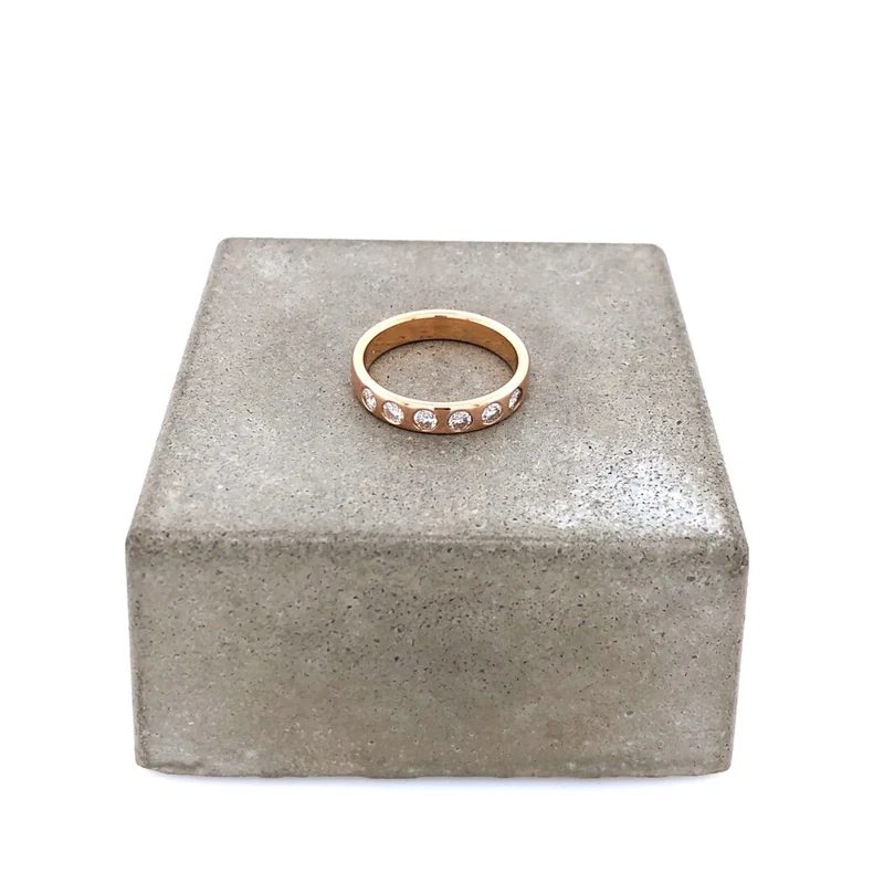 Ring Roségold 585 mit Brillanten