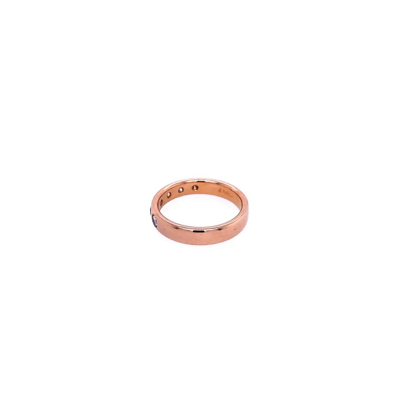 Ring Roségold 585 mit Brillanten