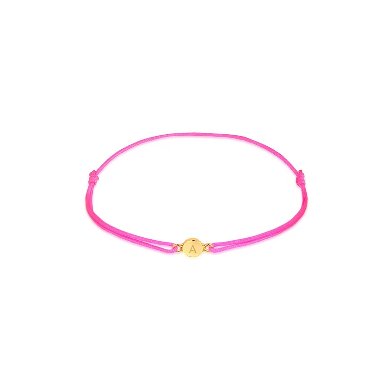 Armband Pink | Gravur Plättchen
