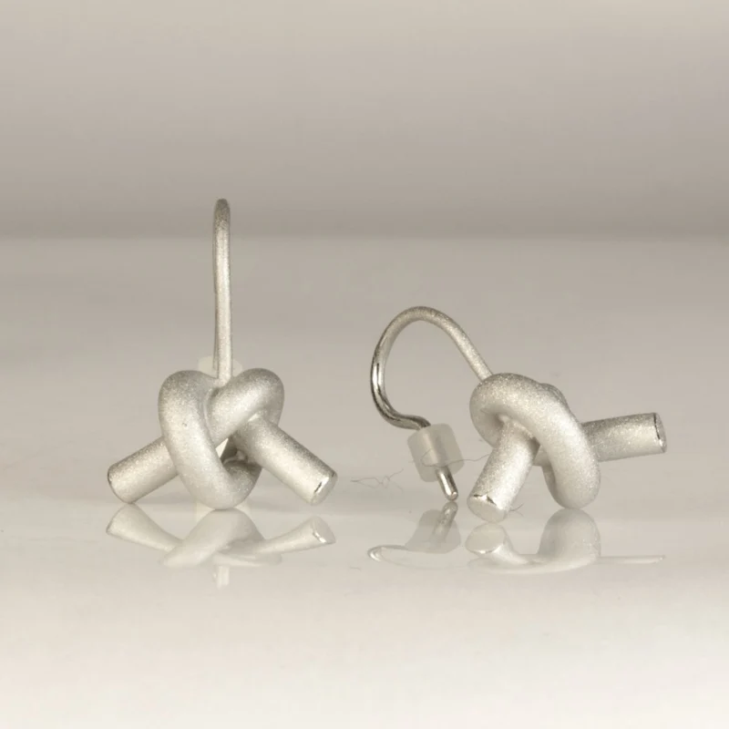 925er Silber Ohrhänger Knotenschmuck Knoten OH-3