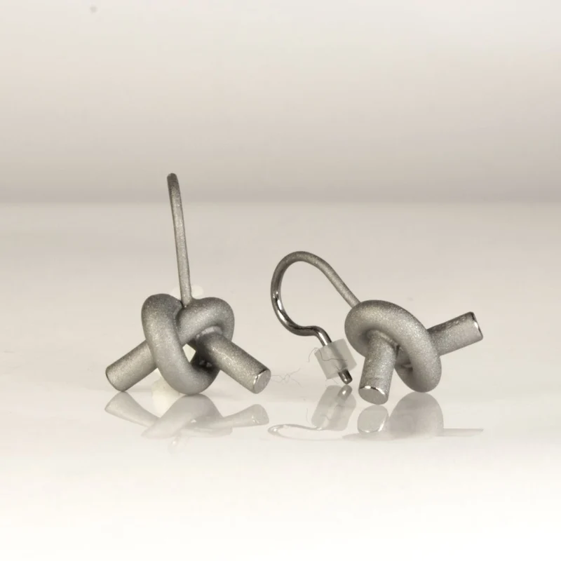 925er Silber Ohrhänger Knotenschmuck Knoten OH-3