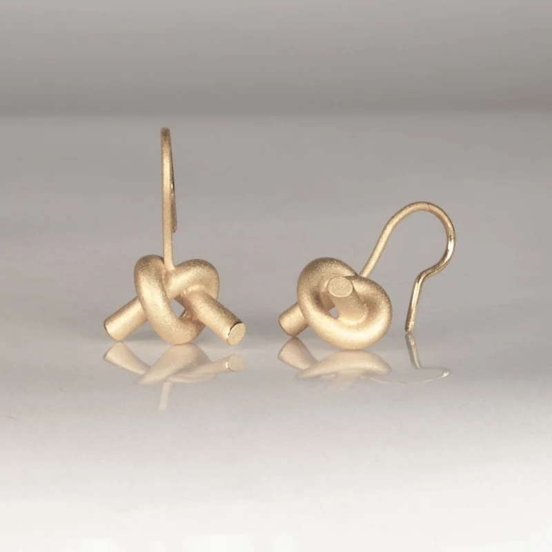 925er Silber Ohrhänger Knotenschmuck Knoten OH-3