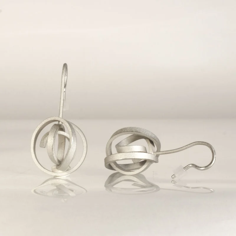 925er Silber Ohrhänger Knotenschmuck Knoten OH-12