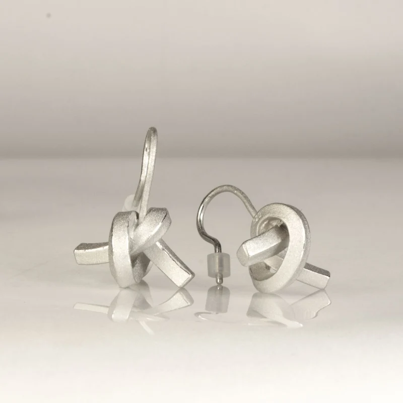 925er Silber Ohrhänger Knotenschmuck Knoten OH-1