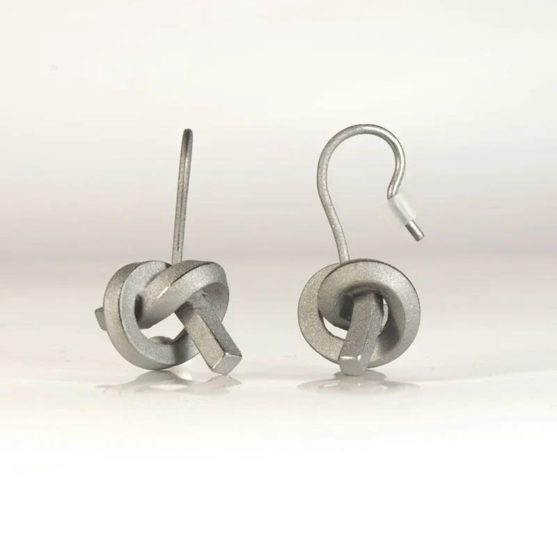 925er Silber Ohrhänger Knotenschmuck Knoten OH-1