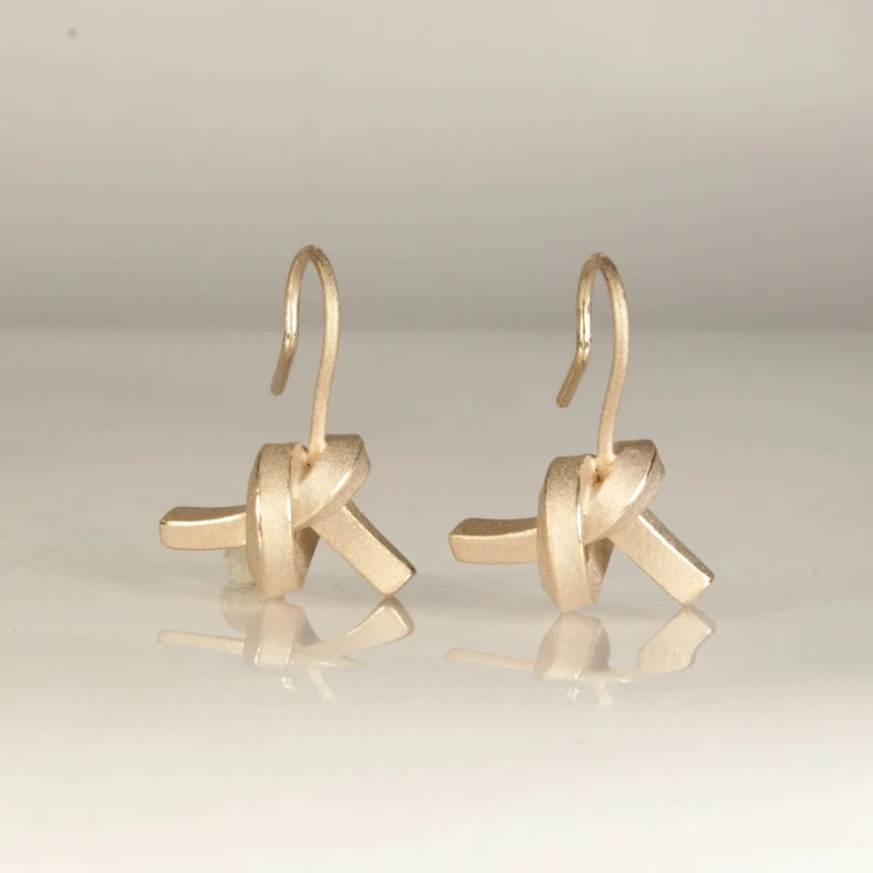 925er Silber Ohrhänger Knotenschmuck Knoten OH-1