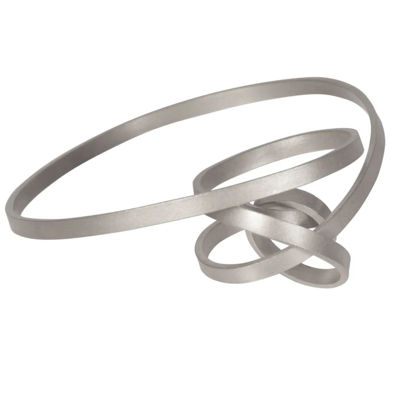 925er Silber Armreif Knotenschmuck Umschlungen ARM-3