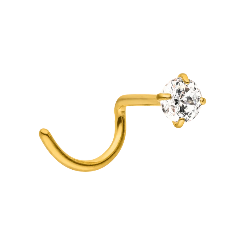 Crystal Nasenpiercing - Titan