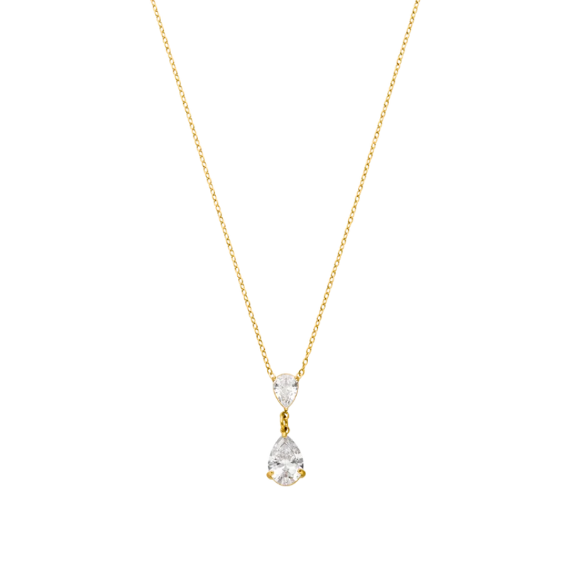 Eternal Teardrop Kette 14K Vergoldet