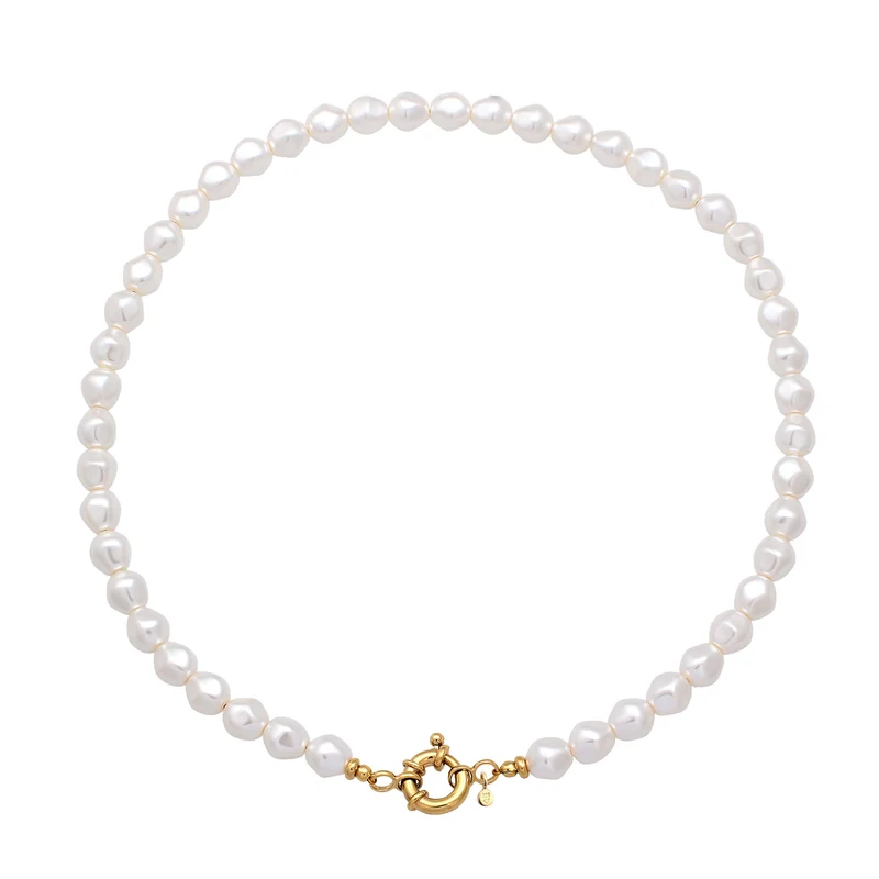 Halskette | Mit Perlen von Swarovski® (Weiß)