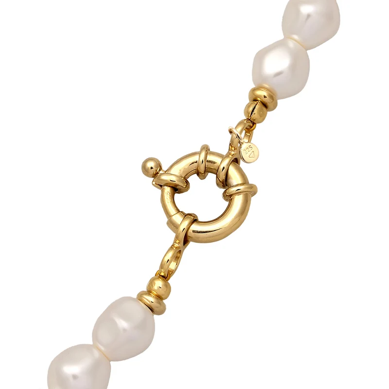 Halskette | Mit Perlen von Swarovski® (Weiß)