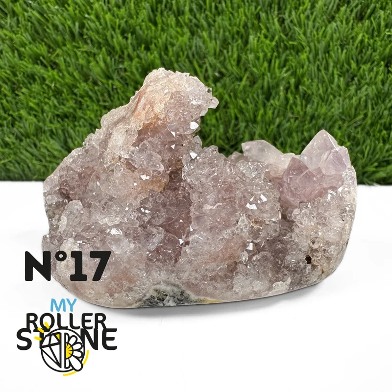 Rosa Amethyst-Geode aus Brasilien #17