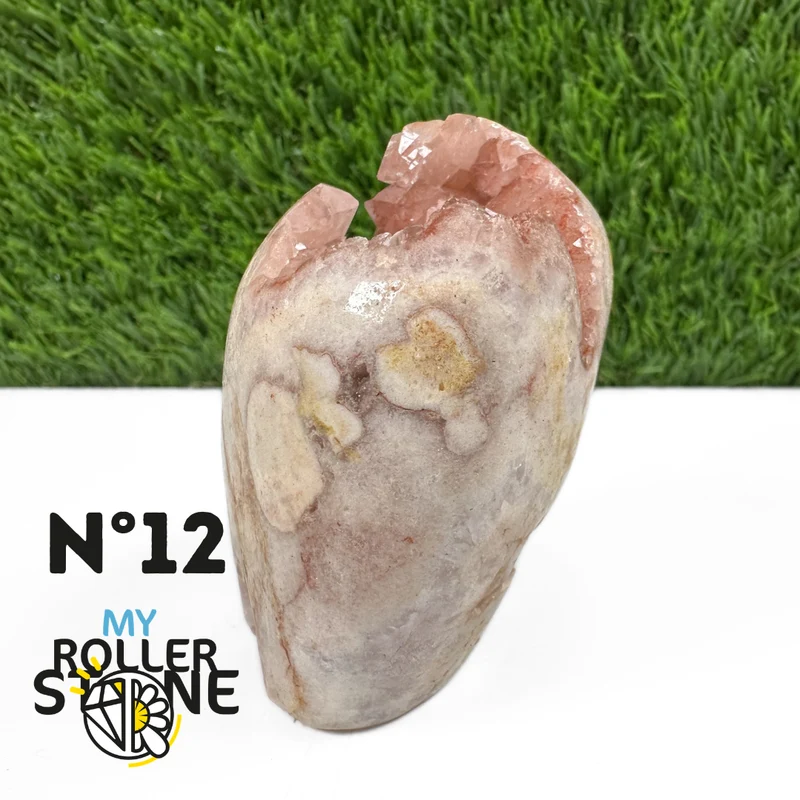 Rosa Amethyst-Geode aus Brasilien #12