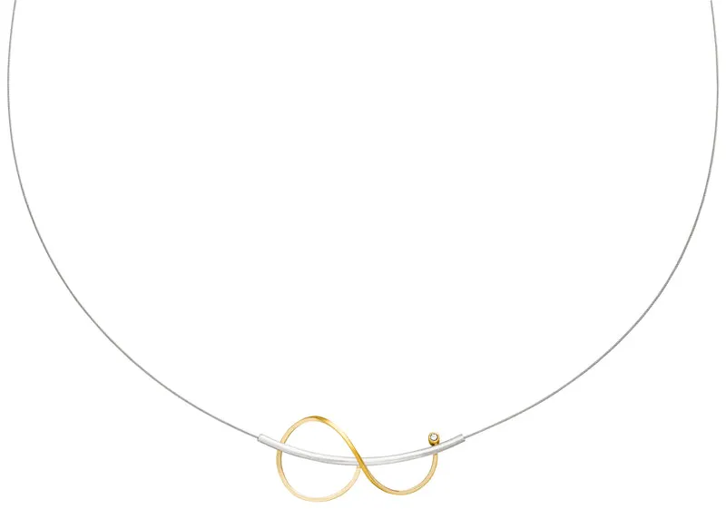 925er Silber Collier MANU K1444BR